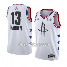 Houston Rockets James Harden 13 2019 Kaikki tähti Jordan Brand Valkoinen Pelipaidat Swingman - Miesten